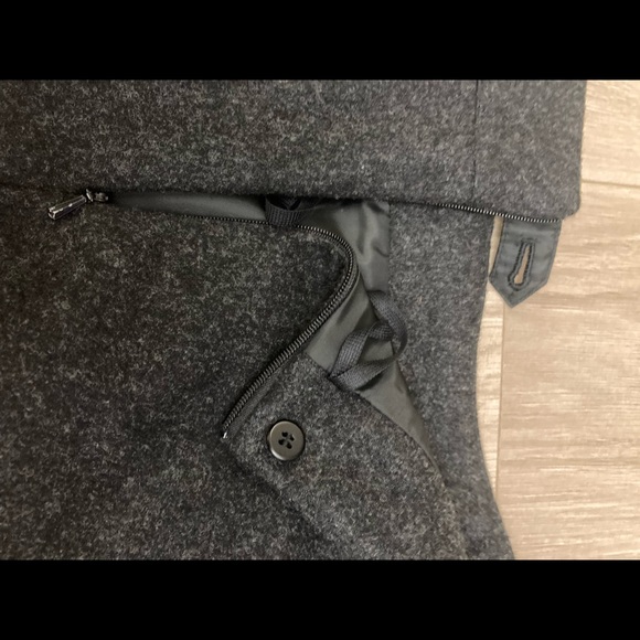 Uniqlo Black Wool Blend Pleated Skirt - Picture 10 of 12